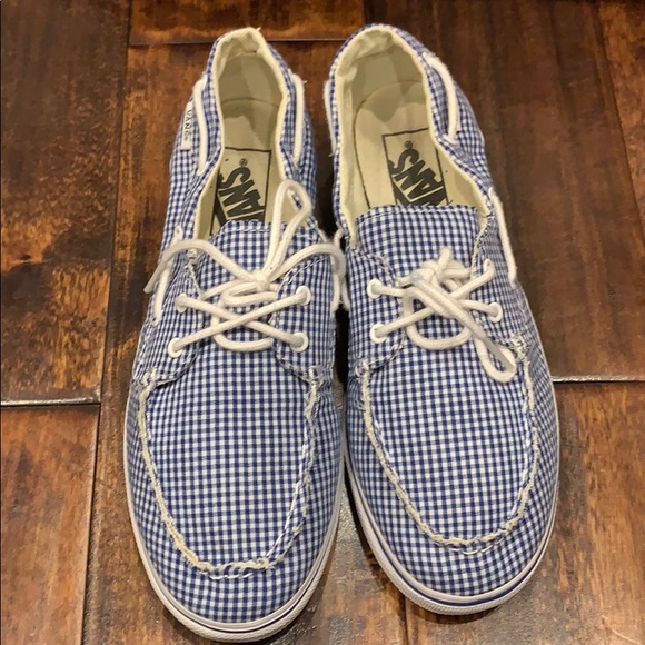 ❗️SOLD❗️Vans Topsiders Unisex Like New Women 7. - Picture 3 of 8
